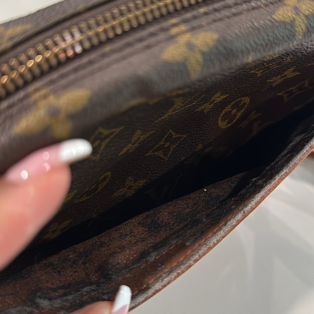 Vintage Louis Vuitton Jeune Fille MM Monogram Shoulder Bag 100% Authentic - Picture 10 of 16